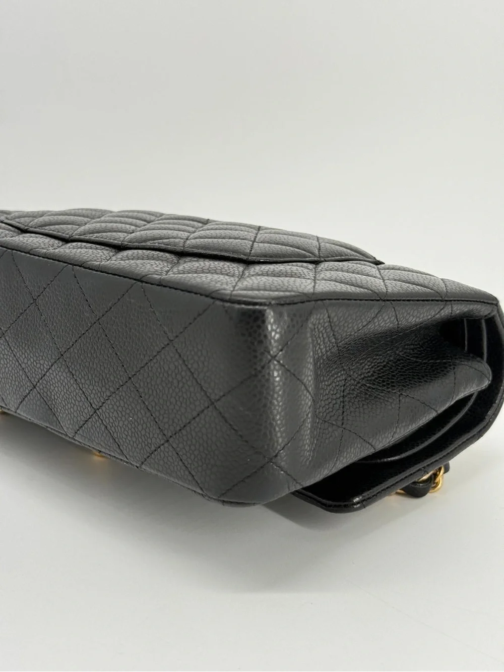 Chanel Medium Classic Double Flap Caviar Leather Bag